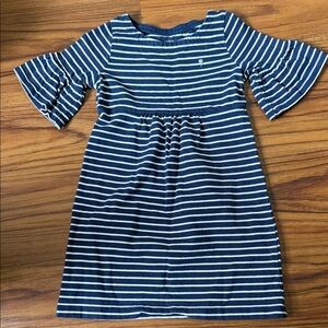 Carter's Blue and White Striped Dress